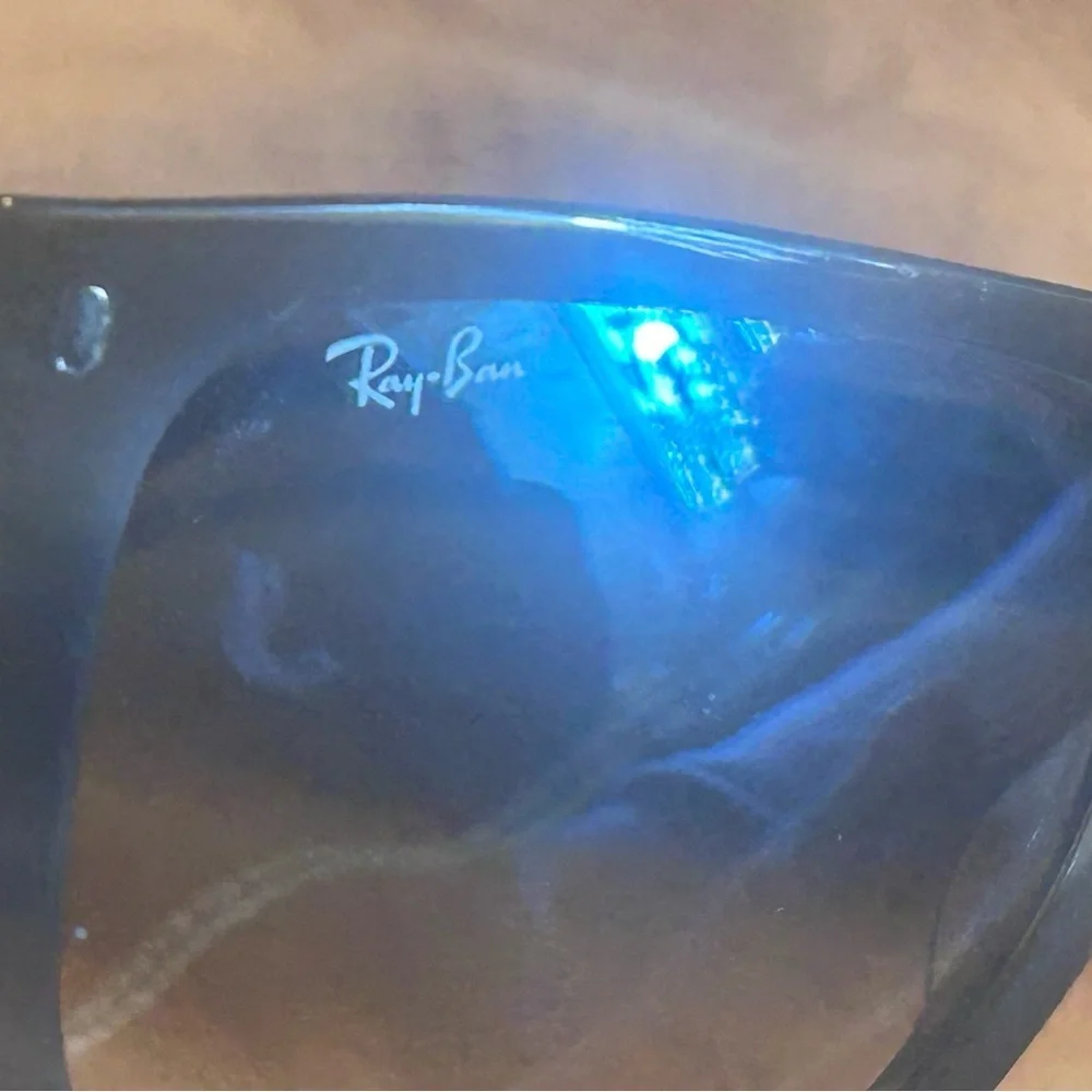 Ray-Ban Gray Wayfarer Sunglasses with Tinted Lenses
